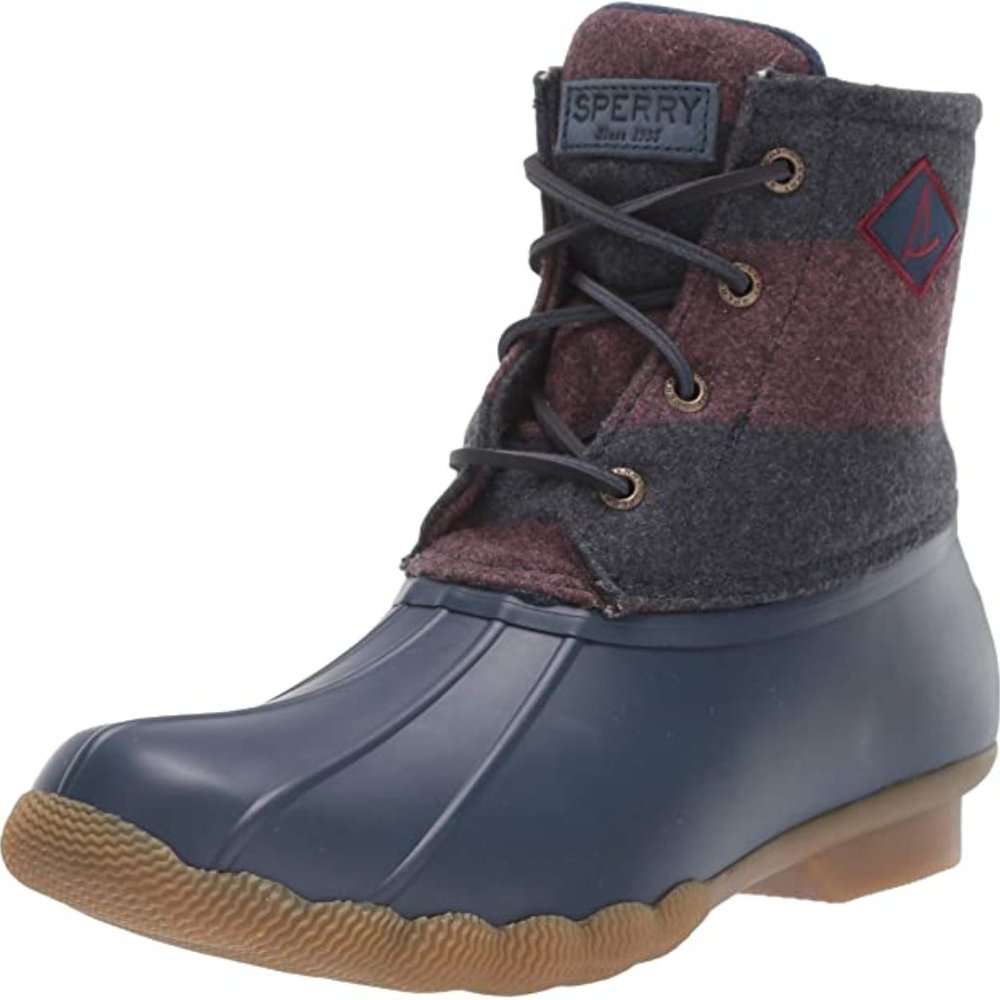 Sperry Women's Saltwater Varsity Stripe Booties - Picture 6 of 10